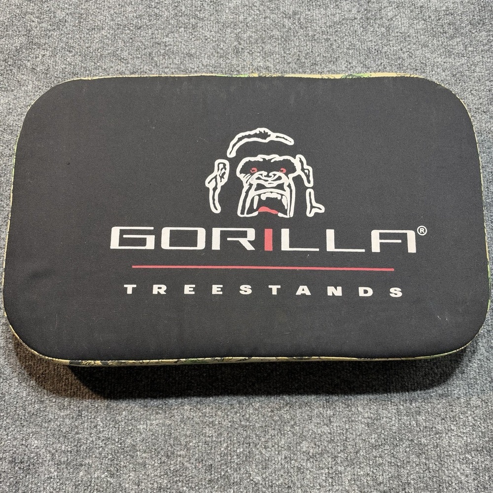 Vintage Gorilla Tree Stands Replacement Seat Cushion Pad Camo Hang On Ladder OEM